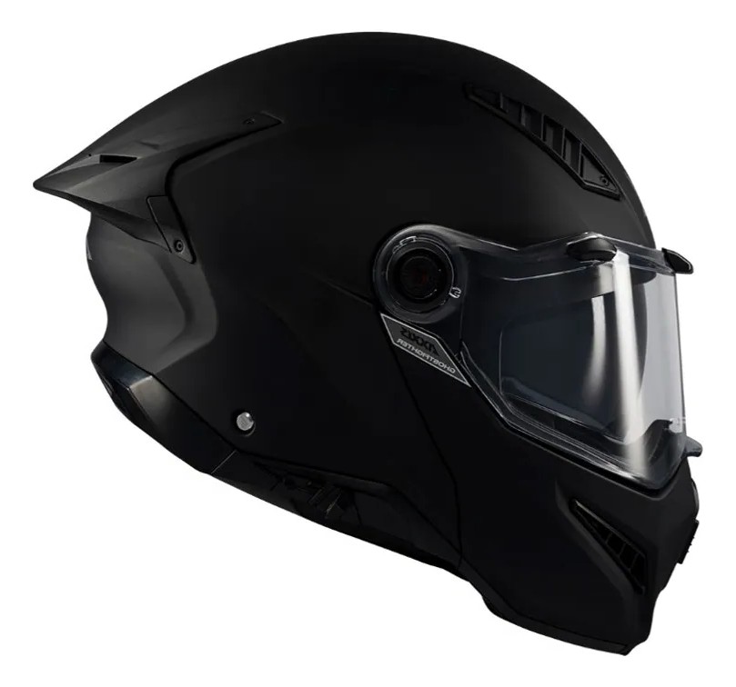 CASCO AXXIS ABATIBLE GHOSTFIGHTER A1 NEGRO MATE