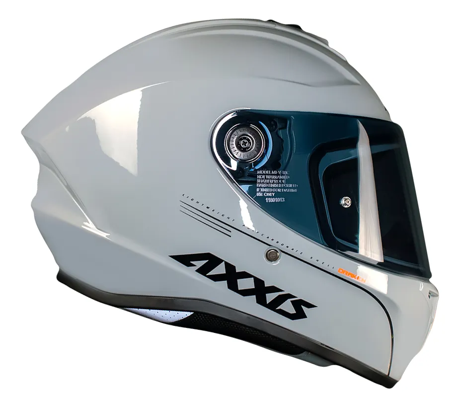 CASCO AXXIS INTEGRAL DRAKEN PLATA
